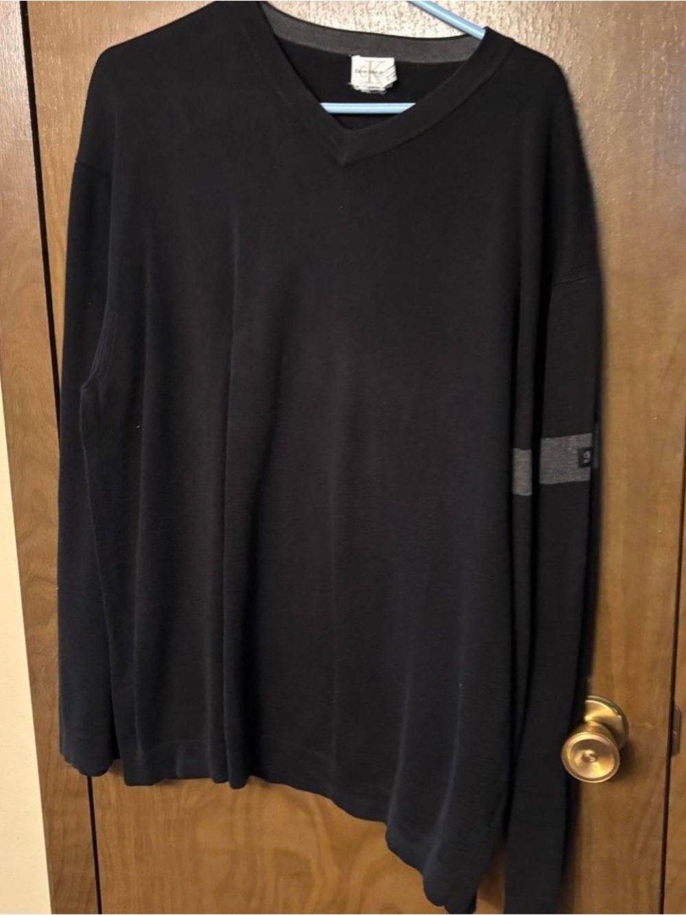 Calvin Klein Jeans Sweater in Black/Grey